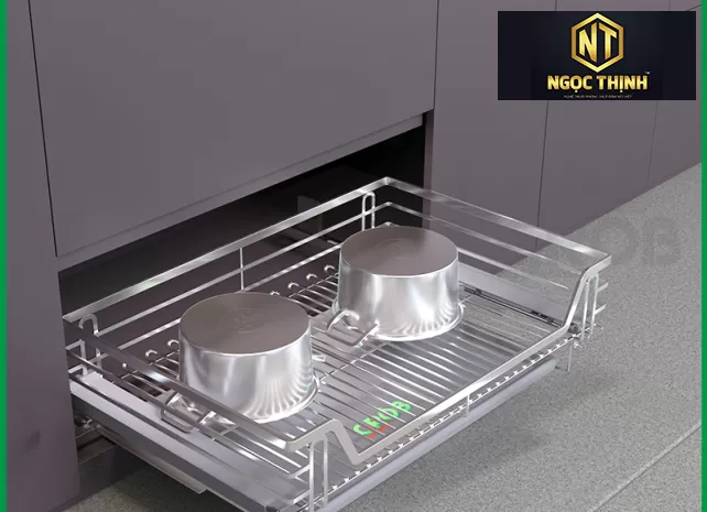 KỆ ĐỰNG XOONG NỒI MIX OVAL INOX SUS304  tại Long Thành